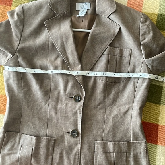 Ann Taylor Loft‎ Petites Blazer Jacket - Picture 6 of 8